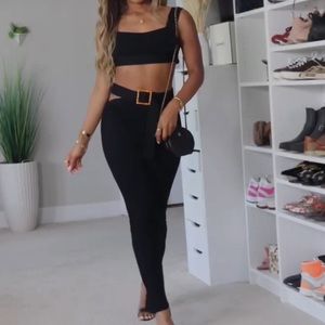 J lux label two piece vacation set